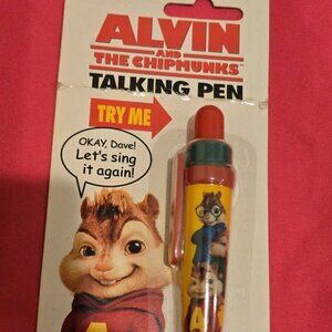 VINTAGE ALVIN TALKING PEN!! :)